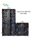 Type A Pro Stage Background Led Display Panel Curve Cabinet 500x1000mm