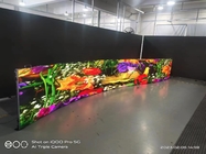 Type F P3.91 4K 3840Hz Indoor Rental LED Panel 500x1000mm Curve Cabinet