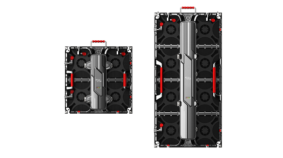 1r1g1b P3 91 Indoor Rental Led Display 500x1000mm Cabinet Corner Protector