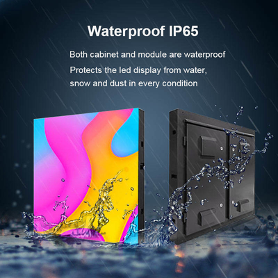 P3 P4 P5 P6 Outdoor Fixed LED Display LED Screen Waterproof Cabinet IP65 960x960mm