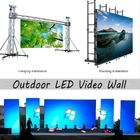 SMD1921 P3.91 Stage Rental LED Display Panel Cabinet 500x500 / 500x1000