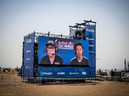 500x500/500x1000mm Stage Led Screen Rental P3.91 With Corner Protector