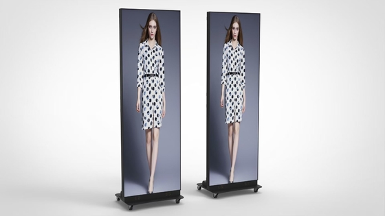 P1.25 Foldable Poster GOB LED Panel for shopping mall airport exhibition