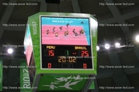 P10 LED display Rich Color Sports Ground Advertising Boards , LED screen stadium
