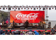 SMD2121 P3.91 LED Rental Display Commercial Advertising LED Display For Marketplace