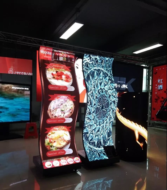 Indoor Full Color Creative LED Display / Led Cube Display 500 X 500mm Cabinet Size