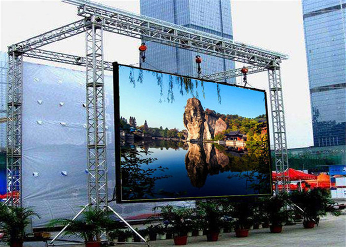 Ultra Bright Concert P3.91 LED Display Outdoor Led Display Board IP65 Cabinet Protection