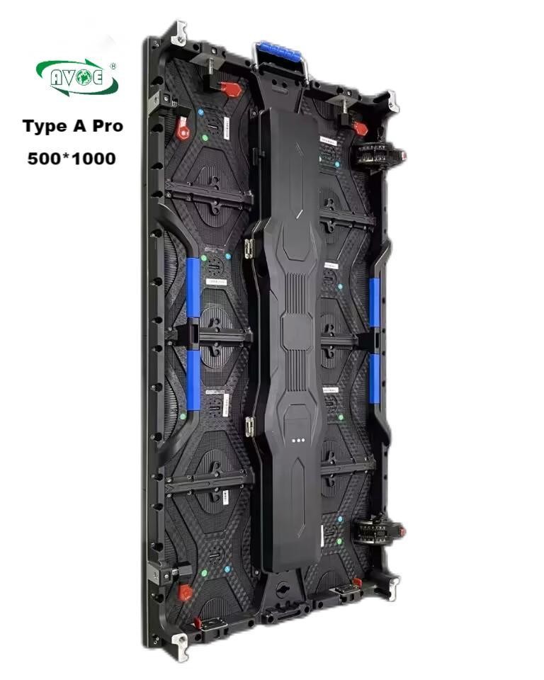Type A Pro Stage Background Led Display Panel Curve Cabinet 500x1000mm