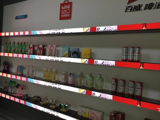 Gob Led Shelf Display Shoe Liquor Bottle Ultra Thin Digital Signage P1.2 P1.5 P2