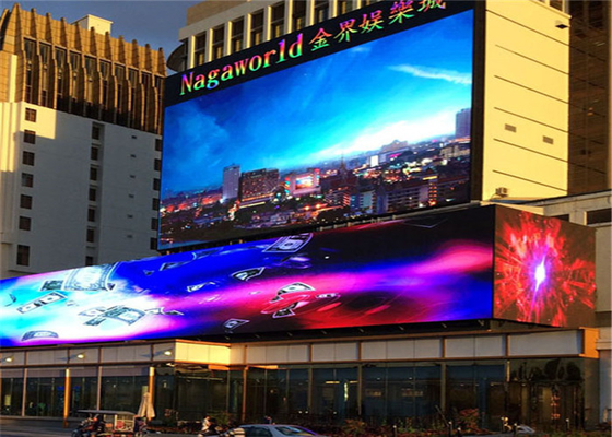 Outdoor Waterproof LED Advertising Panels P16mm LED Display Integrated Design