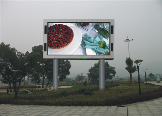 P10mm Full Color Outdoor Fixed LED Display for advertising Energy saving design