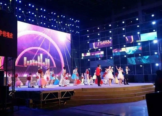 Wide Viewing Angle High Resolution LED Display  P3.91mm stage rental LED Screen Noiseless