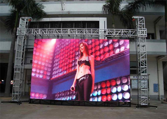 P3.91mm Stage Rental LED Display 250*250mm Module For Performance Shows Dustproof High Contrast