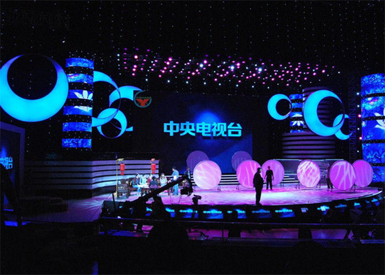 P3.91 Stage Rental LED Display front and rear service protection corner 500x500mm cabinet 3840Hz