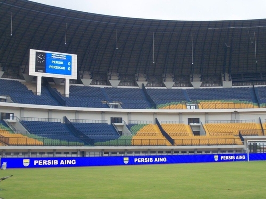 P8 stadium perimeter led display / led scoreboard display  magnesium alloy cabinet 960*960mm