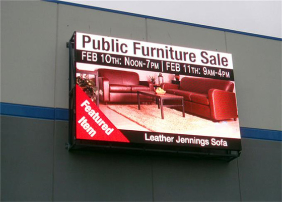 P10 outdoor led advertising screens / Commercial LED Advertising screen waterproof IP65