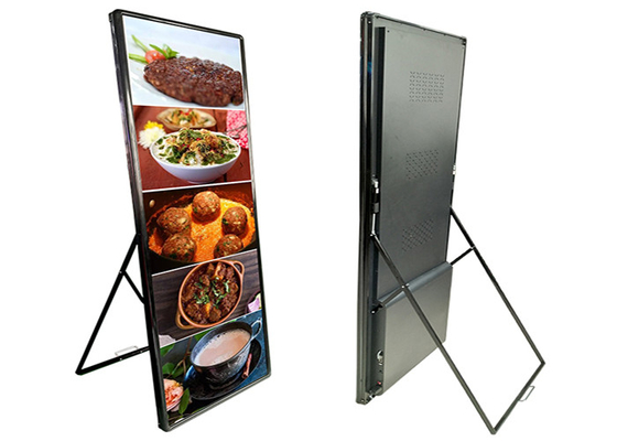 P2.5 Commercial Advertising LED Poster Display For Brand Stores , Airports, Exhibitions, Hotels , Shopping Malls