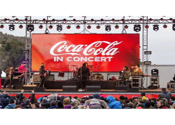 P3.91 outdoor rental HD LED display Extreme Precision Hanging Led Screen , Led Video Panel Use Super Light