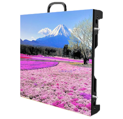 High Brightness 7000cd/sqm  P5.95 Outdoor Rental LED Display 2880Hz Refresh Rate 1/16 Scan