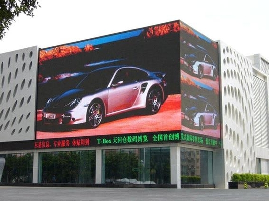 P8 DIP Outdoor Fixed LED Display RGB 8000nits Front Maintenance