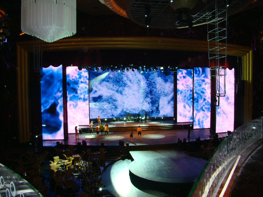P3.91 P4.81 200W LED Stage Screen Rental 500X1000mm Cabinets